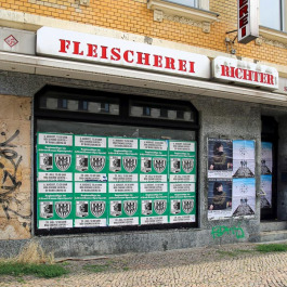 Ehemalige Fleischerei in der Georg-Schumann-Strasse 256 vor der Sanierung